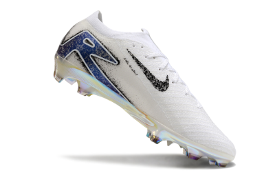 Nike Air Zoom Mercurial Vapor 16 Elite FG Firm Ground Soccer Cleats - White/Black/Blue/Gold