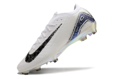Nike Air Zoom Mercurial Vapor 16 Elite FG Firm Ground Soccer Cleats - White/Black/Blue/Gold