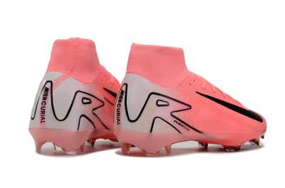 Nike Air Zoom Mercurial Superfly 10 FG Firm Ground Soccer Cleats - Pink/White/Black