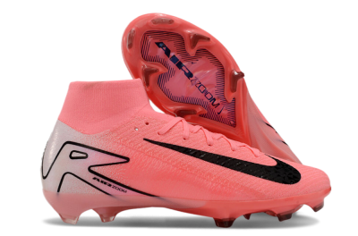 Nike Air Zoom Mercurial Superfly 10 FG Firm Ground Soccer Cleats - Pink/White/Black