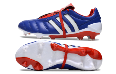 Adidas Predator Mutator Mania Tormentor Tongue FG Firm Ground Soccer Cleats - Blue/White/Red