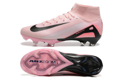 Nike Air Zoom Mercurial Superfly 10 Elite FG Firm Ground Soccer Cleats - Pink/Black