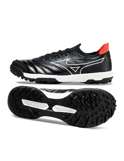 Mizuno Morelia Neo Sala TF Artificial Turf Soccer Shoes - Black/White/Red