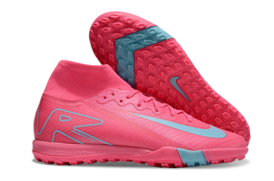 Nike Air Zoom Mercurial Superfly 10 Elite TF Artificial Turf Soccer Shoes - Pink/Red/Jade
