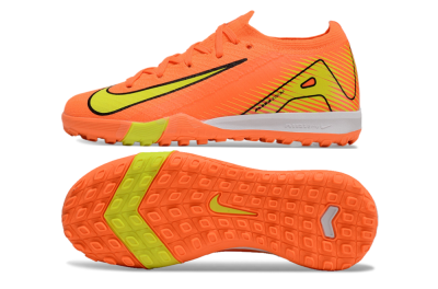 Kids Nike Air Zoom Mercurial Vapor 16 Elite TF Artificial Turf Soccer Shoes - Orange/Yellow/Black/White