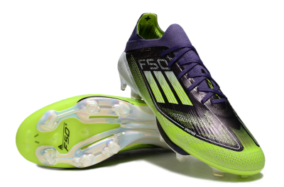 Adidas F50+ Lightstrike Pro FG Firm Ground Soccer Cleats - Purple/Yellow/White
