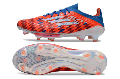 Adidas F50+ Lightstrike Elite FG Firm Ground Soccer Cleats - Red/Blue/White