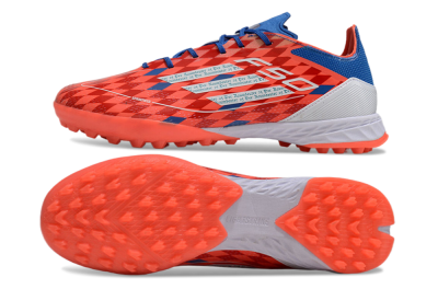 Thomas Müller x Adidas F50 Elite Raumdeuter TF Artificial Turf Soccer Shoes - Red/Blue/White
