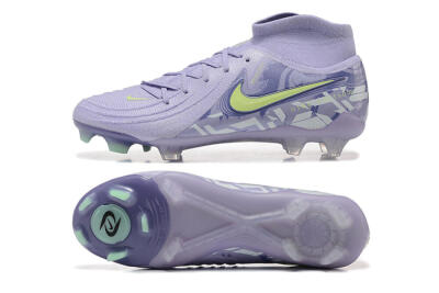 Nike Phantom Luna Elite FG Firm Ground Soccer Cleats - Purple/Yellow/White