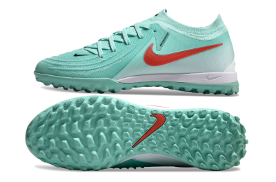 Nike Phantom GX 2 Elite TF Artificial Turf Soccer Shoes - Jade/Red/White