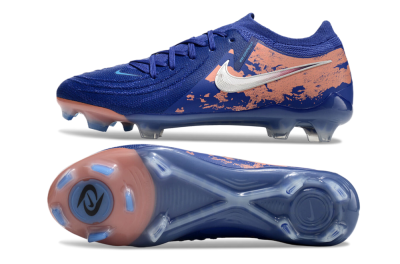 Nike Phantom Luna Elite FG Firm Ground Soccer Cleats - Blue/White/Red