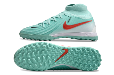 Nike Phantom Luna Elite TF Artificial Turf Soccer Shoes - Jade/Red/White