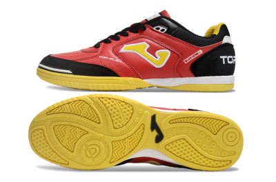 Joma Top Flex IC Indoor & Futsal Soccer Shoes - Red/Yellow/Black