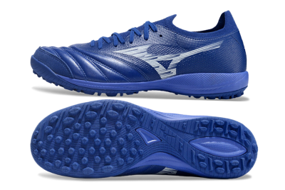 Mizuno Morelia Neo Sala M8 TF Artificial Turf Soccer Shoes - Blue/White
