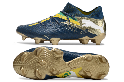 Puma x Neymar Future 7 Ultimate bna FG Firm Ground Soccer Cleats - Blue/Yellow/Green