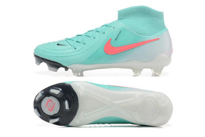 Nike Phantom Luna Elite FG Firm Ground Soccer Cleats - Jade/Red/White