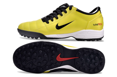 Nike Total 90 II TF Artificial Turf Soccer Shoes - Yellow/Black/White
