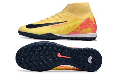 Nike Air Zoom Mercurial Superfly 10 Elite TF Artificial Turf Soccer Shoes - Yellow/Black/Red