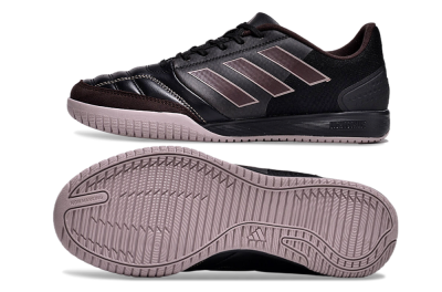 Adidas Top Sala Competition IC Indoor & Futsal Soccer Shoes - Black/Brown/Pink