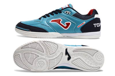 Joma Top Flex IC Indoor & Futsal Soccer Shoes - Blue/Red/Black