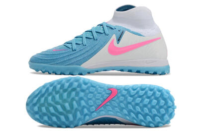 Nike Phantom Luna Elite TF Artificial Turf Soccer Shoes - Blue/White/Pink