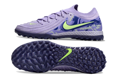 Nike Phantom GX 2 Elite TF Artificial Turf Soccer Shoes - Purple/Yellow/White