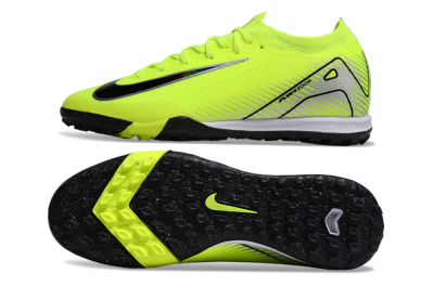 Nike Air Zoom Mercurial Vapor 16 Elite TF Artificial Turf Soccer Shoes - Yellow/Black/White