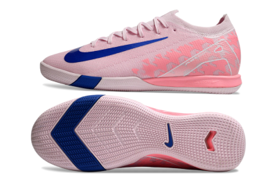 Nike Air Zoom Mercurial Vapor 16 Elite IC Indoor & Futsal Soccer Shoes - Pink/Blue/White