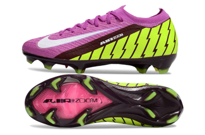 Nike Air Zoom Mercurial Vapor 16 Elite FG Firm Ground Soccer Cleats - Pink/White/Yellow