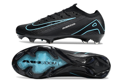 Nike Air Zoom Mercurial Vapor 16 Elite FG Firm Ground Soccer Cleats - Black/Jade/White