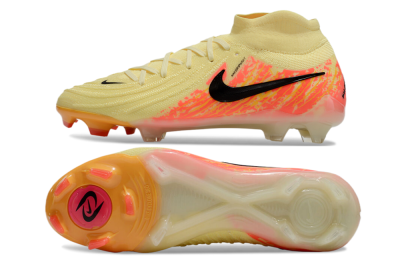 Nike Phantom Luna Elite NU FG Firm Ground Soccer Cleats - Yellow/Black/Red