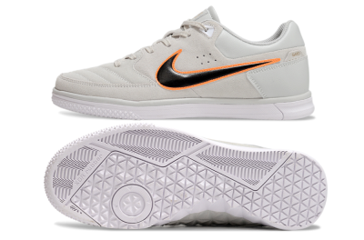 Nike Street Gato IC Indoor & Futsal Soccer Shoes - Grey/Black/Yellow