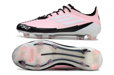 Adidas F50 Elite FG Firm Ground Soccer Cleats - Pink/White/Black