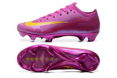 Nike Air Zoom Mercurial Vapor 16 Elite FG Firm Ground Soccer Cleats - Pink/Yellow