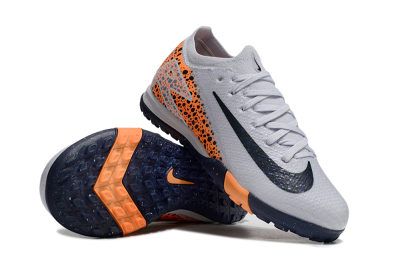 Nike Air Zoom Mercurial Vapor 16 Elite TF Artificial Turf Soccer Shoes - Grey/Black/Leopard