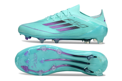 Adidas F50 Elite FG Firm Ground Soccer Cleats - Jade/Purple/Black