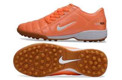 Nike Total 90 III TF Artificial Turf Soccer Shoes - Orange/White