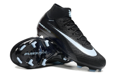 Nike Air Zoom Mercurial Superfly 10 Elite FG Firm Ground Soccer Cleats - Black/Jade