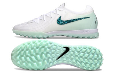 Nike Phantom GX 2 Elite TF Artificial Turf Soccer Shoes - Beige/Green
