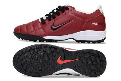 Nike Total 90 III TF Artificial Turf Soccer Shoes - Red/Black/White