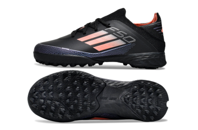 Adidas F50 Elite TF Artificial Turf Soccer Shoes - Black/Pink/Blue