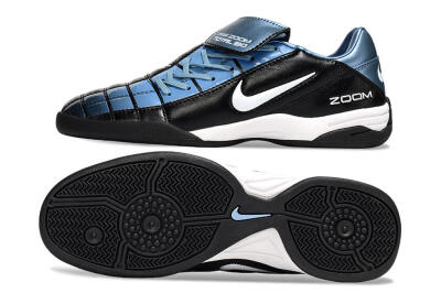 Nike Air Zoom Total 90 III IC Indoor & Futsal Soccer Shoes - Black/Blue/White