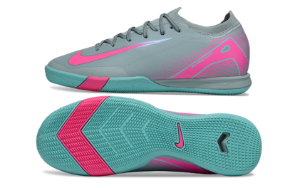 Nike Air Zoom Mercurial Vapor 16 Elite IC Indoor & Futsal Soccer Shoes - Blue/Pink/White