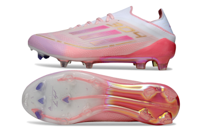 Adidas F50 Elite 304 FG Firm Ground Soccer Cleats - Pink/White/Gold