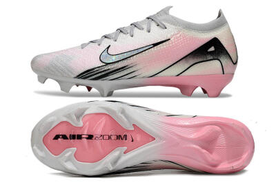 Nike Air Zoom Mercurial Vapor 16 Elite FG Firm Ground Soccer Cleats - Pink/Silver/Black