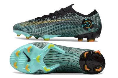 Nike Mercurial Vapor 12 Elite FG Firm Ground Soccer Cleats - Jade/Gold/Black