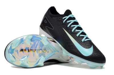 Nike Air Zoom Mercurial Vapor 16 Elite FG Firm Ground Soccer Cleats - Black/Jade/White