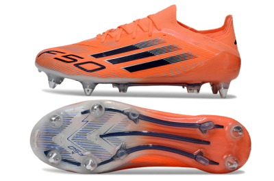 Adidas F50 Elite SG Soft Ground Soccer Cleats - Red/Black/Silver