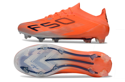 Adidas F50 Elite FG Firm Ground Soccer Cleats - Red/Black/Silver