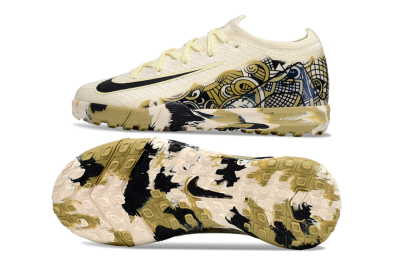Nike Air Zoom Mercurial Vapor 16 Elite TF Artificial Turf Soccer Shoes - Beige/Black/Brown